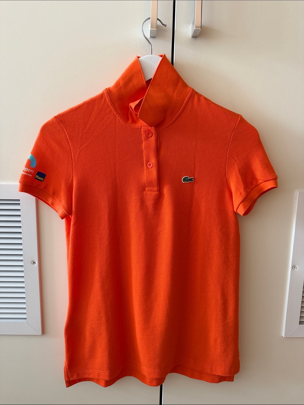 Lacoste Bright Orange Short Sleeve Polo - Never Worn - New without tags